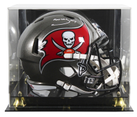 Bucky Irving Signed Buccaneers Full-Size Speed Helmet with Display Case (Beckett) at PristineAuction.com