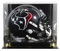 Arian Foster Signed Texans Full-Size Speed Helmet with Display Case (Beckett) at PristineAuction.com