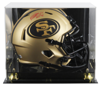 Patrick Willis Signed 49ers Full-Size Rave Alternate Speed Helmet Inscribed "HOF 24" with Display Case (Beckett) at PristineAuction.com
