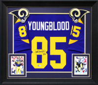 Jack Youngblood Signed Custom Framed Jersey Inscribed "HOF 01" (Beckett) at PristineAuction.com