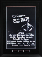 Al Pacino, Robert DeNiro & Talia Shire Signed "The Godfather: Part II" Custom Framed Poster (Beckett) at PristineAuction.com