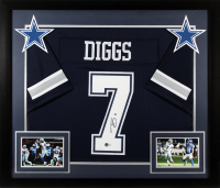 Trevon Diggs Signed Custom Framed Jersey (Beckett) at PristineAuction.com