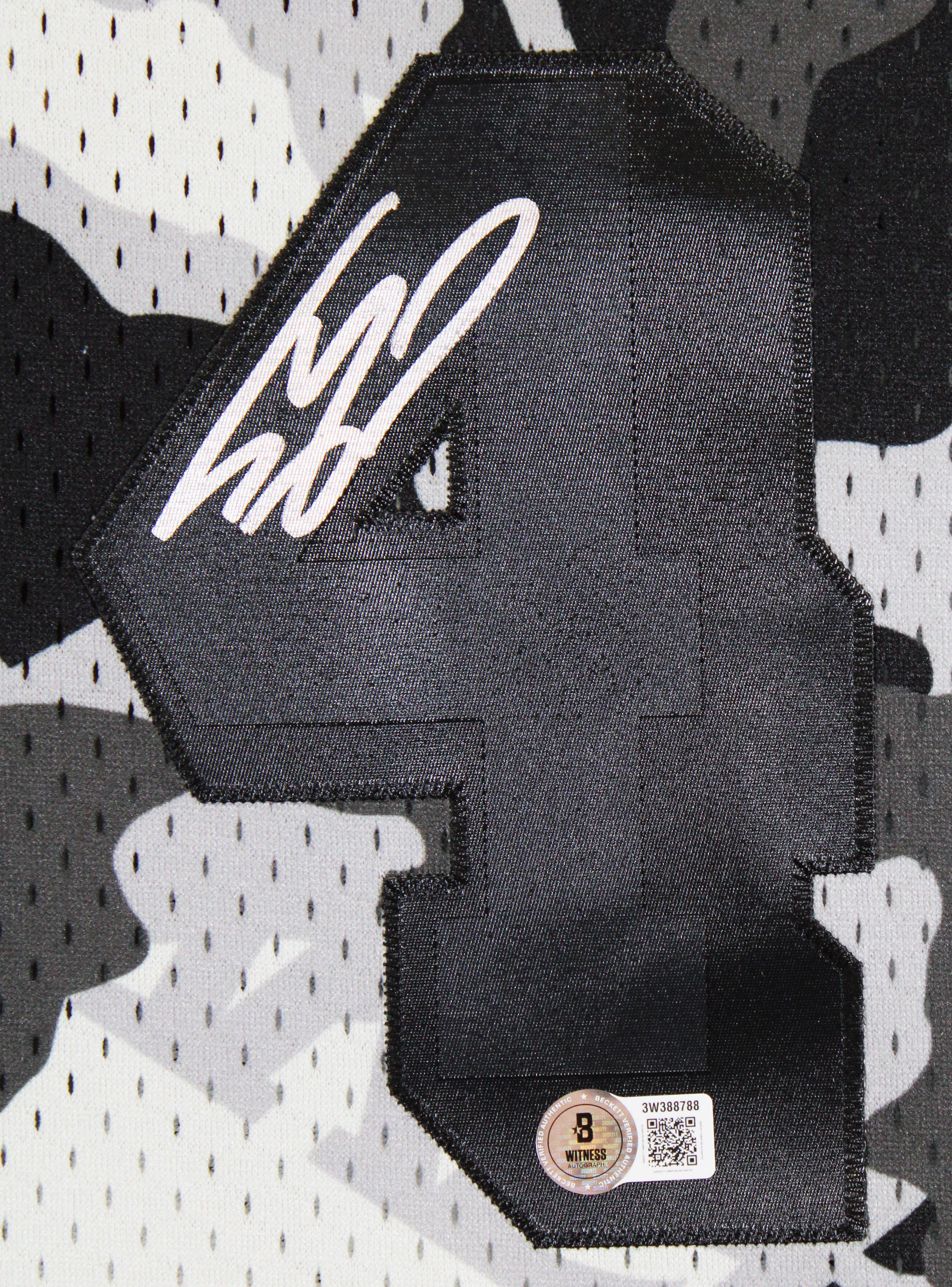 Shaquille O'Neal Signed Lakers Custom Framed Mitchell & Ness Authentic Jersey (Beckett) at PristineAuction.com Shaquille O'Neal Signed Lakers Custom Framed Mitchell & Ness Authentic Jersey (Beckett) at PristineAuction.com