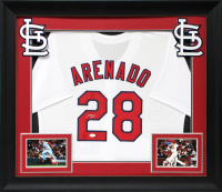 Nolan Arenado Signed Custom Framed Jersey (JSA) at PristineAuction.com