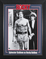 Sylvester Stallone Signed "Rocky" Custom Framed Photo (Beckett | Auto 10) at PristineAuction.com