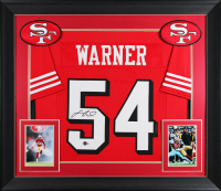 Fred Warner Signed Custom Framed Jersey (Beckett) at PristineAuction.com