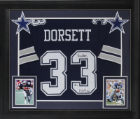 Tony Dorsett Signed Custom Framed Jersey Inscribed "HOF 94" (Beckett) at PristineAuction.com