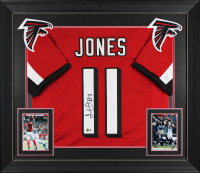 Julio Jones Signed Custom Framed Jersey (Beckett) at PristineAuction.com