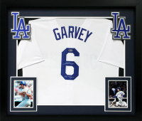 Steve Garvey Signed Custom Framed Jersey Inscribed "74 NL MVP" (Beckett) at PristineAuction.com