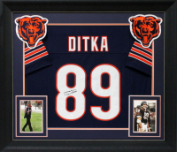 Mike Ditka Signed Custom Framed Jersey (JSA) at PristineAuction.com
