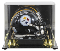 Hines Ward Signed Steelers Speed Mini Helmet with Display Case (Beckett) at PristineAuction.com