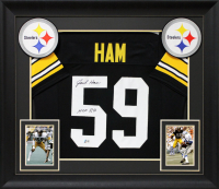 Jack Ham Signed Custom Framed Jersey Inscribed "HOF 88" (Beckett) at PristineAuction.com