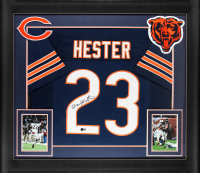 Devin Hester Signed Custom Framed Jersey (Beckett) at PristineAuction.com