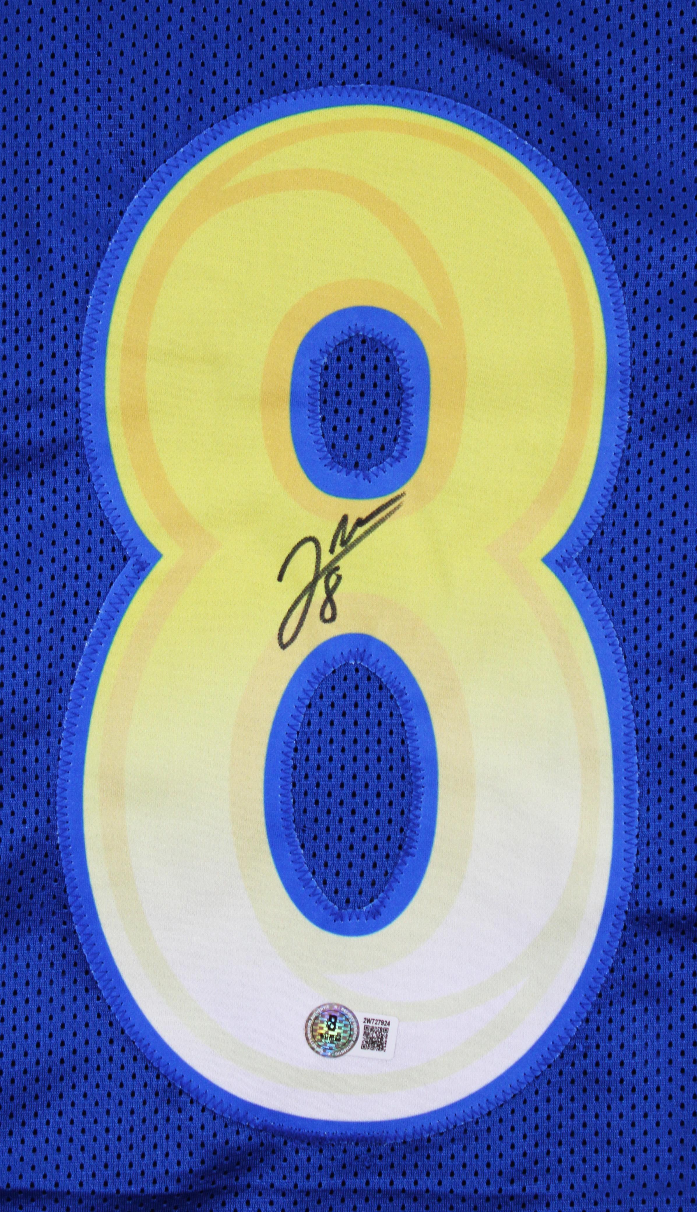 Jared Verse Signed Custom Framed Jersey (Beckett) at PristineAuction.com Jared Verse Signed Custom Framed Jersey (Beckett) at PristineAuction.com