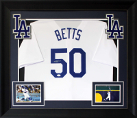 Mookie Betts Signed Custom Framed Jersey (JSA) at PristineAuction.com