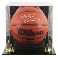 Shaquille O'Neal Signed NBA Basketball with Display Case (Beckett) at PristineAuction.com