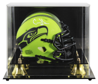 Cooper Kupp Signed Seahawks Rave Alternate Speed Mini Helmet with Display Case (Fanatics) at PristineAuction.com