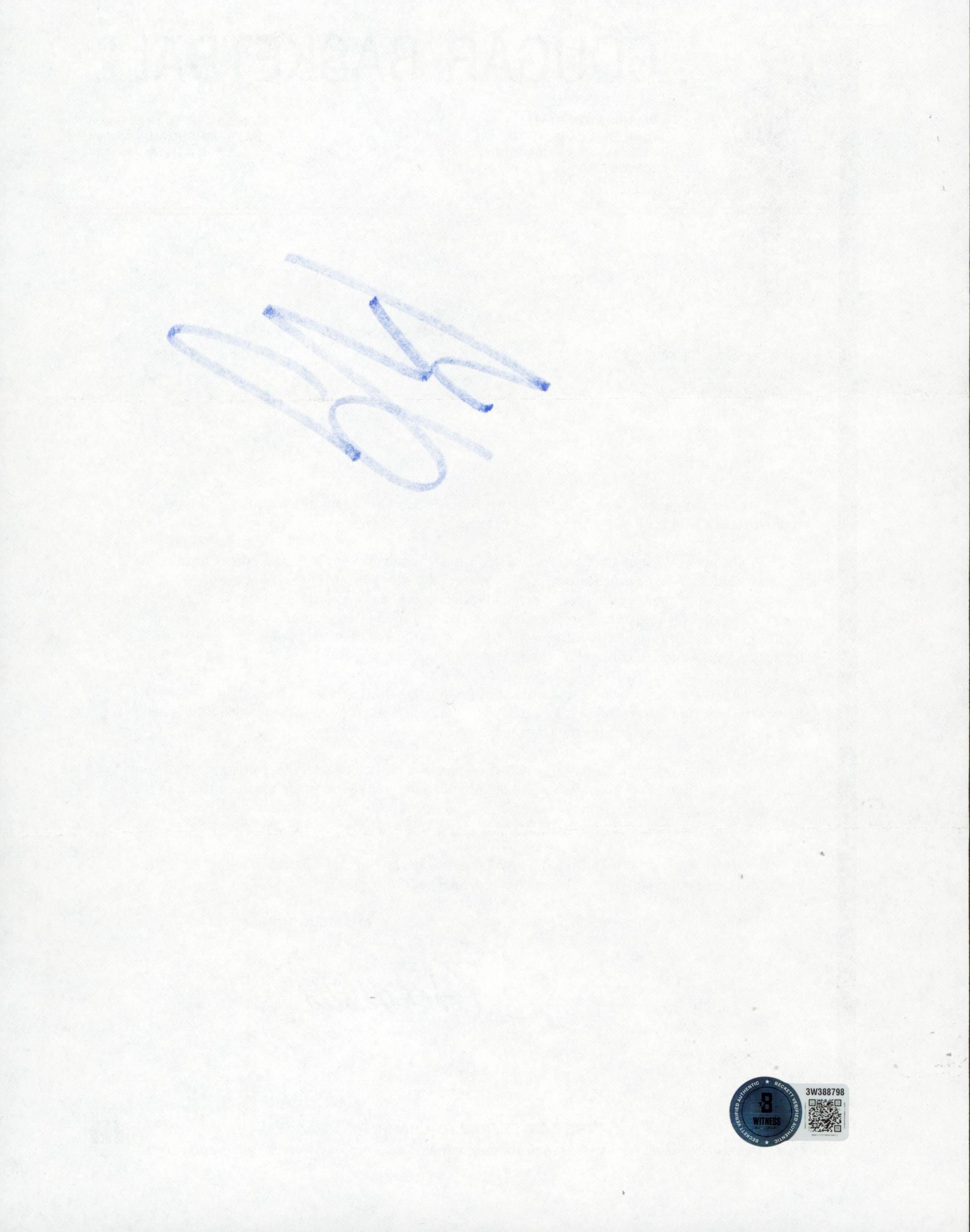 Shaquille O'Neal Signed 1988 Washington State Cougars Recruitment Letter & Envelope (Beckett) at PristineAuction.com Shaquille O'Neal Signed 1988 Washington State Cougars Recruitment Letter & Envelope (Beckett) at PristineAuction.com