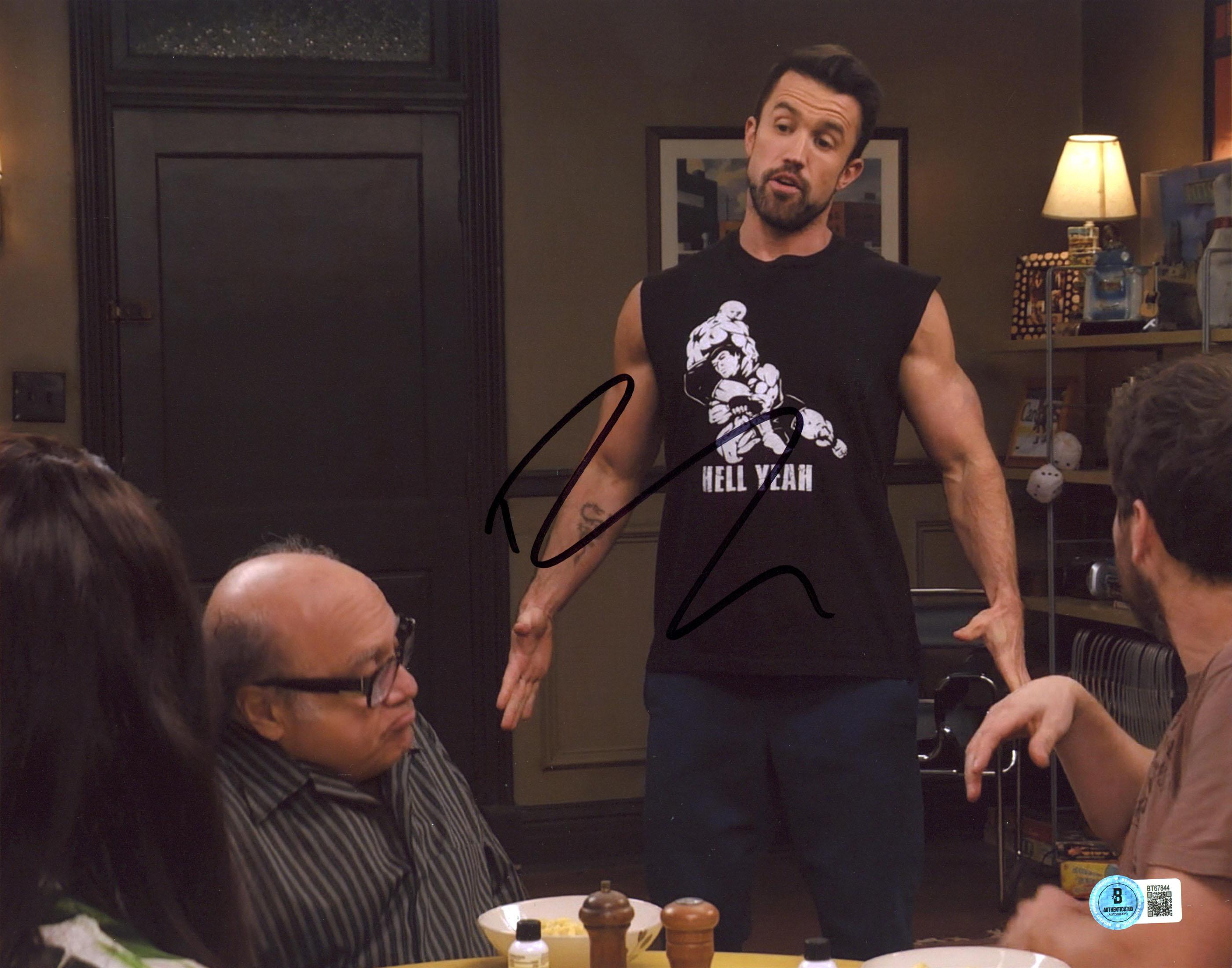 Rob McElhenney Signed "It's Always Sunny in Philadelphia" 11x14 Photo (Beckett) at PristineAuction.com Rob McElhenney Signed "It's Always Sunny in Philadelphia" 11x14 Photo (Beckett) at PristineAuction.com