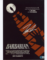 Zach Cregger Signed "Barbarian" 11x14 Photo (Beckett) at PristineAuction.com