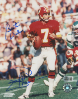 Joe Theismann Signed Redskins 8x10 Photo Inscribed "Best Wishes" (Beckett) at PristineAuction.com