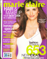 Penelope Cruz Signed "Marie Claire" Magazine Cover (Beckett) at PristineAuction.com