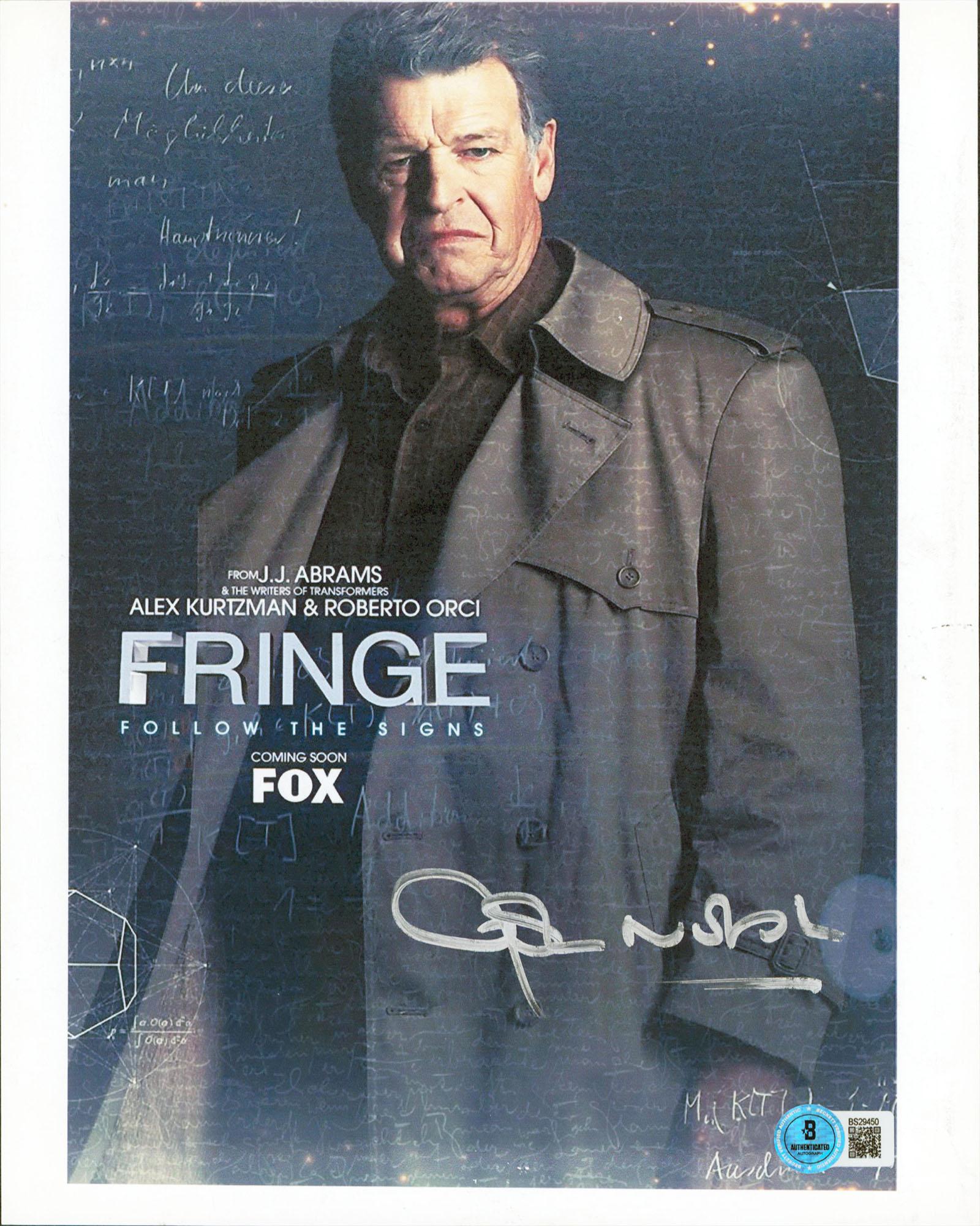 John Noble Signed "Fringe" 8.5x11 Photo (Beckett) at PristineAuction.com John Noble Signed "Fringe" 8.5x11 Photo (Beckett) at PristineAuction.com