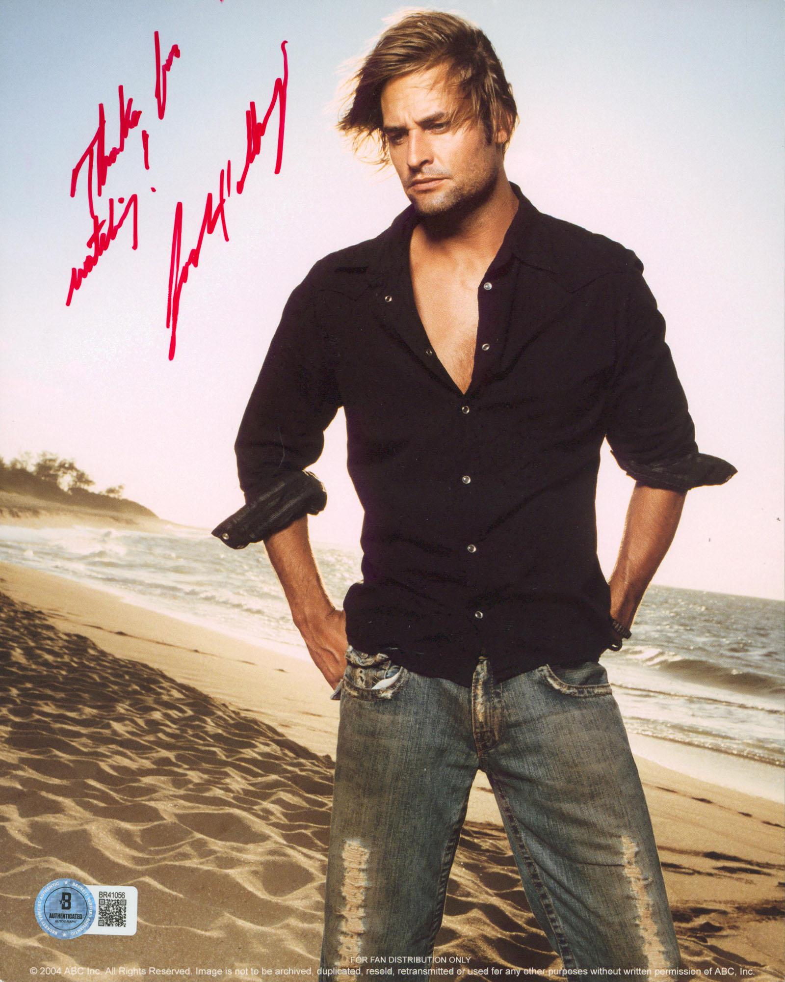 Josh Holloway Signed "LOST" 8x10 Photo Inscribed "Thanks For Watching!" (Beckett) at PristineAuction.com Josh Holloway Signed "LOST" 8x10 Photo Inscribed "Thanks For Watching!" (Beckett) at PristineAuction.com