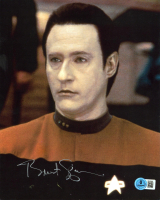 Brent Spiner Signed "Star Trek Generations" 8x10 Postcard (Beckett) at PristineAuction.com