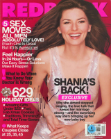 Shania Twain Signed "Redbook" Magazine Cover (Beckett) at PristineAuction.com