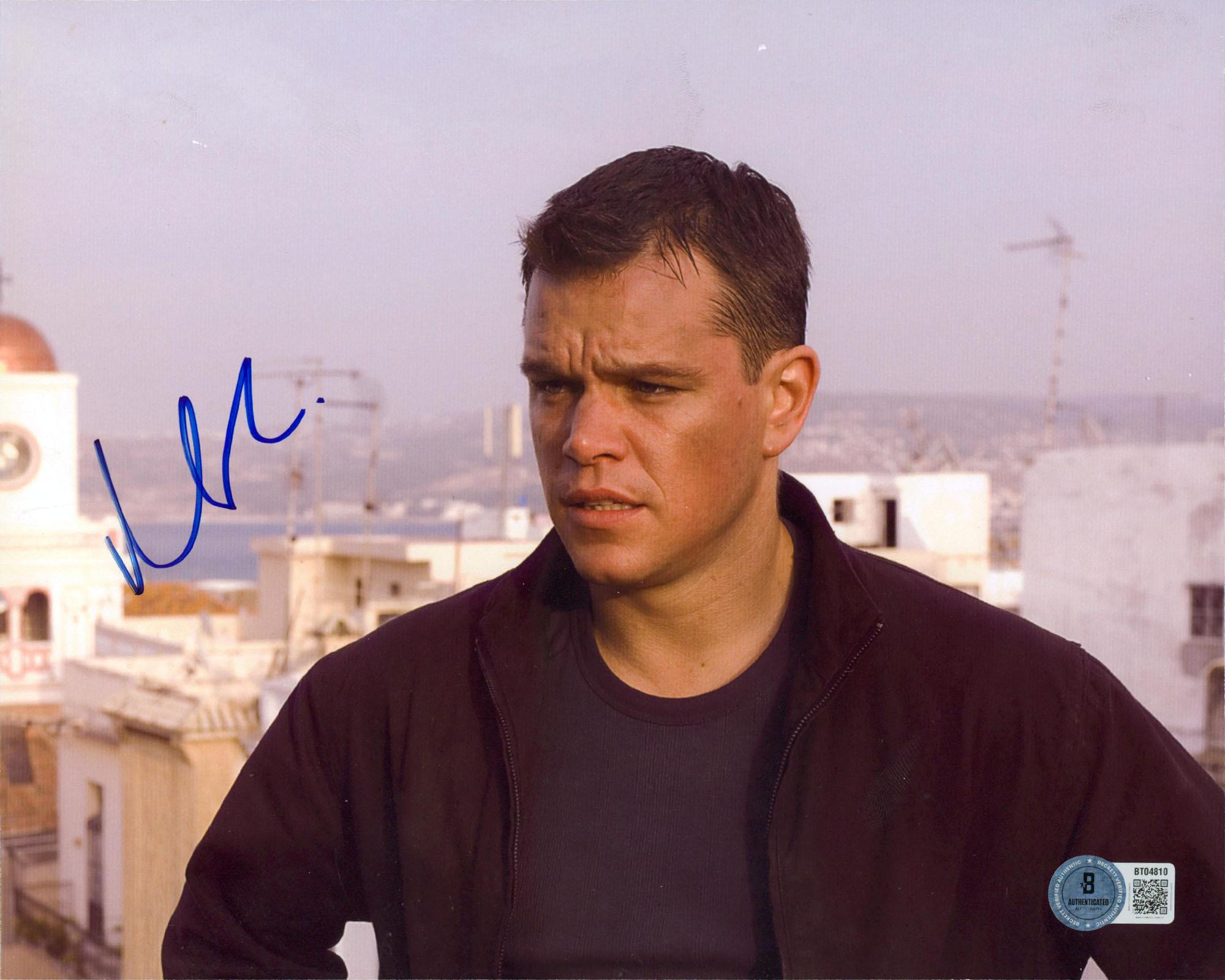 Matt Damon Signed "The Bourne Ultimatum" 8x10 Photo (Beckett) at PristineAuction.com Matt Damon Signed "The Bourne Ultimatum" 8x10 Photo (Beckett) at PristineAuction.com