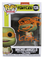 Kevin Eastman Signed "Teenage Mutant Ninja Turtles" #1136 Michelangelo Funko Pop! Vinyl Figure with Hand-Drawn Sketch (Beckett) at PristineAuction.com