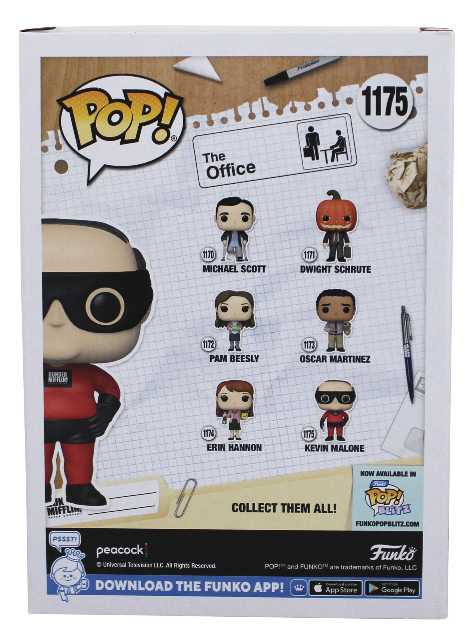 Brian Baumgartner Signed "The Office" #1175 Kevin Malone Funko Pop! Vinyl Figure (Beckett) at PristineAuction.com Brian Baumgartner Signed "The Office" #1175 Kevin Malone Funko Pop! Vinyl Figure (Beckett) at PristineAuction.com