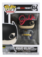 Simon Helberg Signed "The Big Bang Theory" #834 Howard Wolowitz as Batman Funko Pop! Vinyl Figure (JSA) at PristineAuction.com