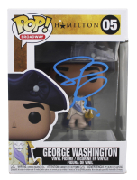 Christopher Jackson Signed "Hamilton" #05 George Washington Funko Pop! Vinyl Figure (Beckett) at PristineAuction.com