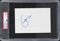 Eric Clapton Signed 4x6 Index Card (PSA) at PristineAuction.com