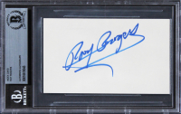Roy Rogers Signed 3x5 Index Card (BGS) at PristineAuction.com
