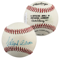 Hank Aaron Signed ONL Baseball (JSA) at PristineAuction.com