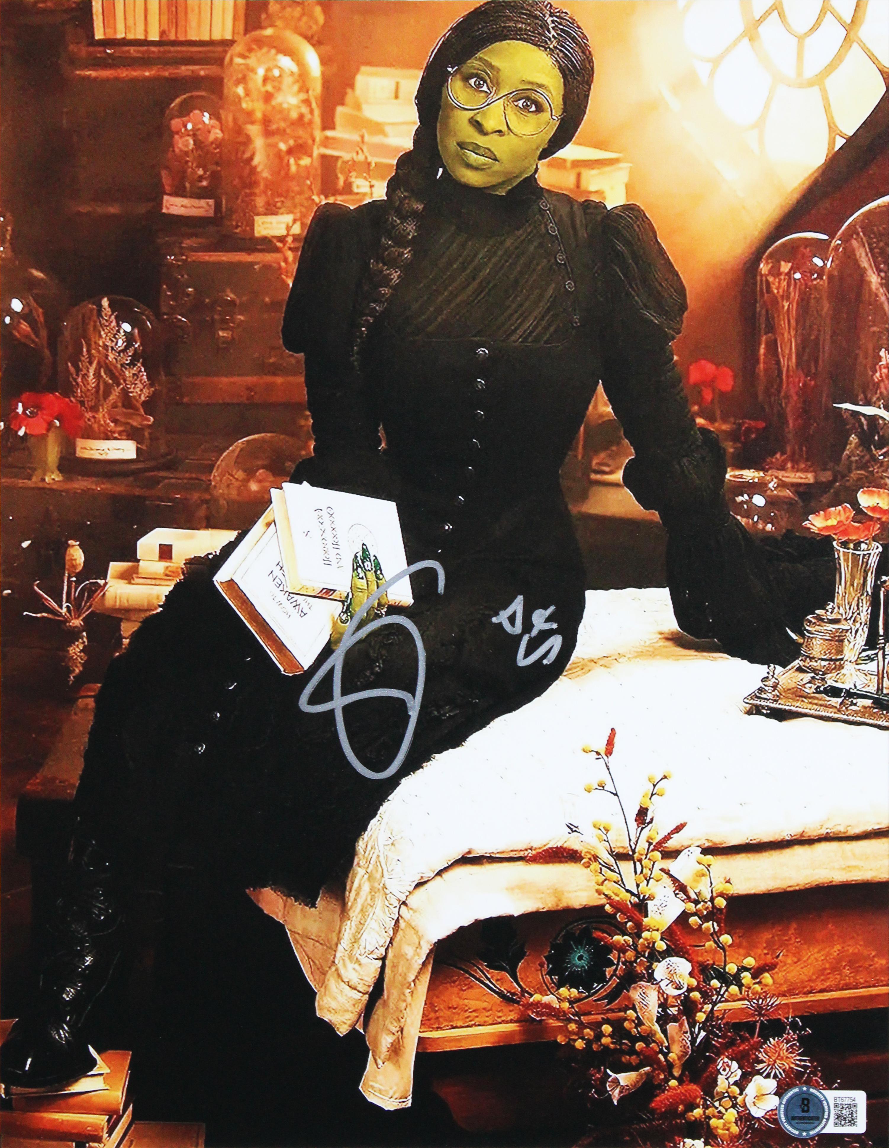 Cynthia Erivo Signed "Wicked" Custom Famed Photo (Beckett) at PristineAuction.com Cynthia Erivo Signed "Wicked" Custom Famed Photo (Beckett) at PristineAuction.com
