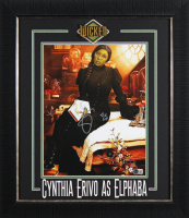 Cynthia Erivo Signed "Wicked" Custom Famed Photo (Beckett) at PristineAuction.com