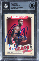 Bam Adebayo Signed 2017 Hoops Class Of 2017 #14 RC (BGS) at PristineAuction.com