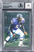 Ray Lewis Signed 1999 Metal Universe #38 (BGS | Auto 10) at PristineAuction.com