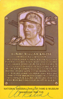 Al Kaline Signed Hall Of Fame Plaque Postcard (JSA) at PristineAuction.com