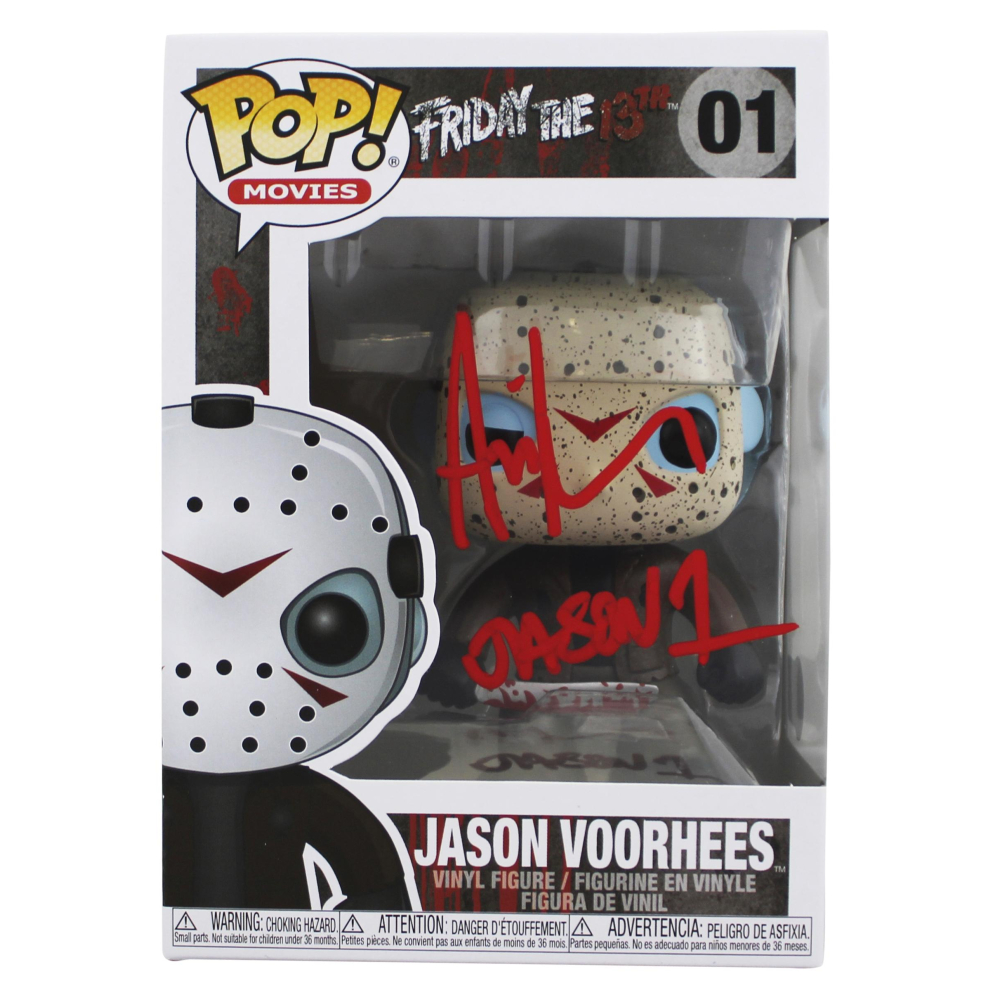 Ari Lehman Signed "Friday The 13th" #01 Jason Voorhees Funko Pop! Vinyl Figure Inscribed "Jason 1" (Beckett) at PristineAuction.com
