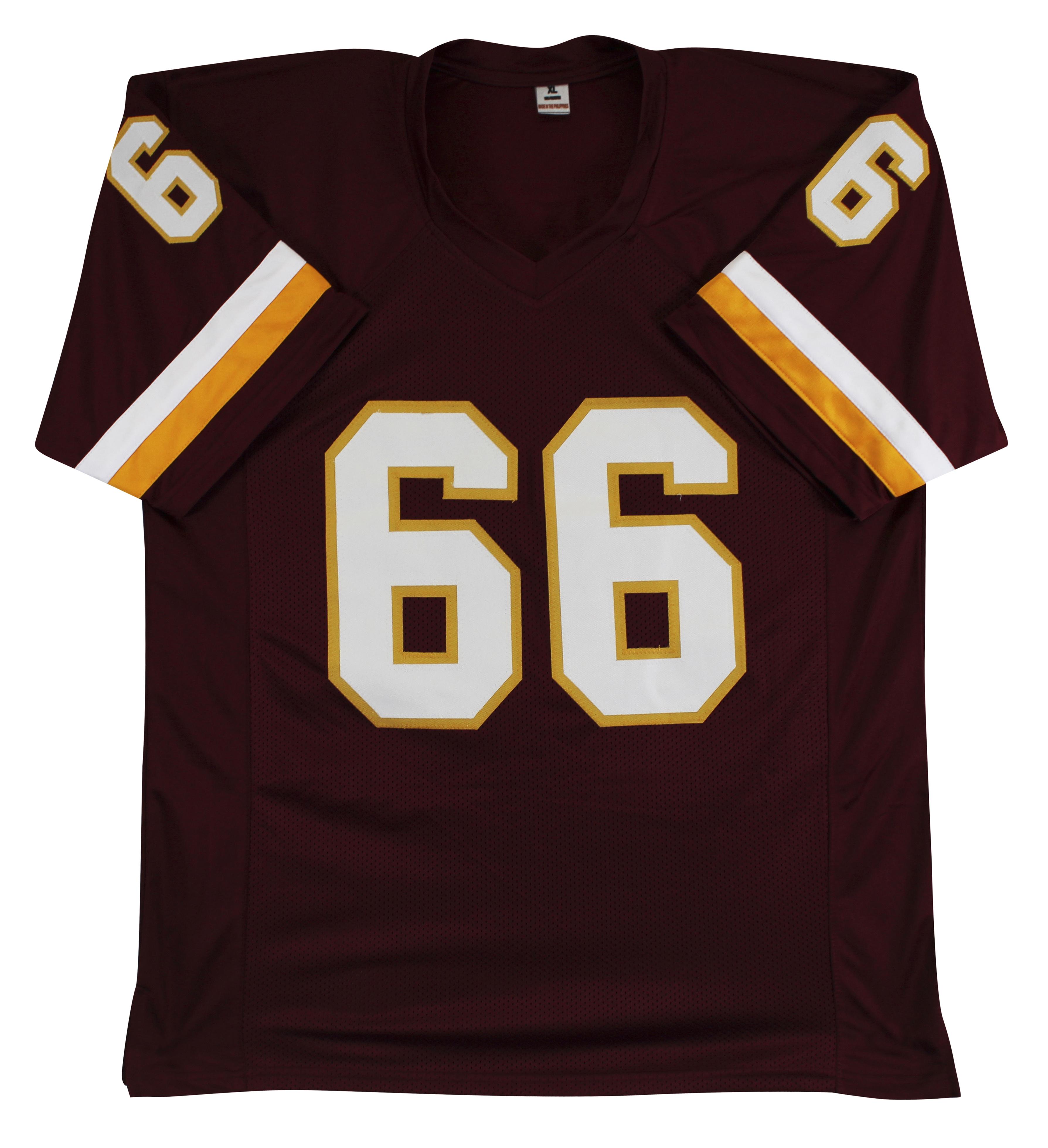 Joe Jacoby Signed Jersey Inscribed "3x SB Champ" (Beckett) at PristineAuction.com Joe Jacoby Signed Jersey Inscribed "3x SB Champ" (Beckett) at PristineAuction.com