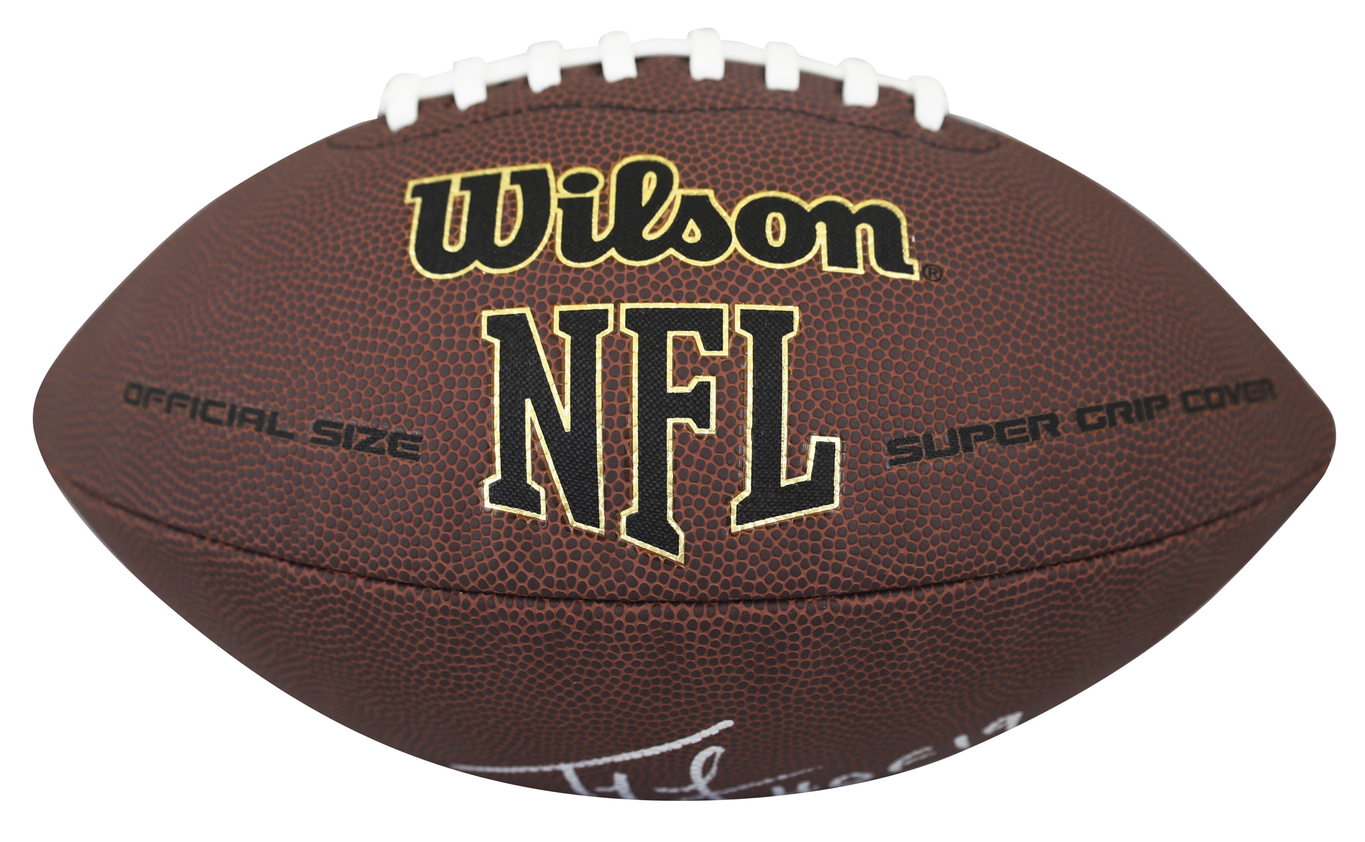 Ty Law Signed Wilson NFL Football Inscribed "HOF 19" (Beckett) at PristineAuction.com Ty Law Signed Wilson NFL Football Inscribed "HOF 19" (Beckett) at PristineAuction.com