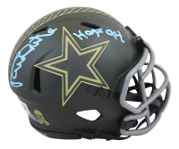 Randy White Signed Cowboys Salute To Service Alternate Speed Mini Helmet Inscribed "HOF 94" (Beckett) at PristineAuction.com