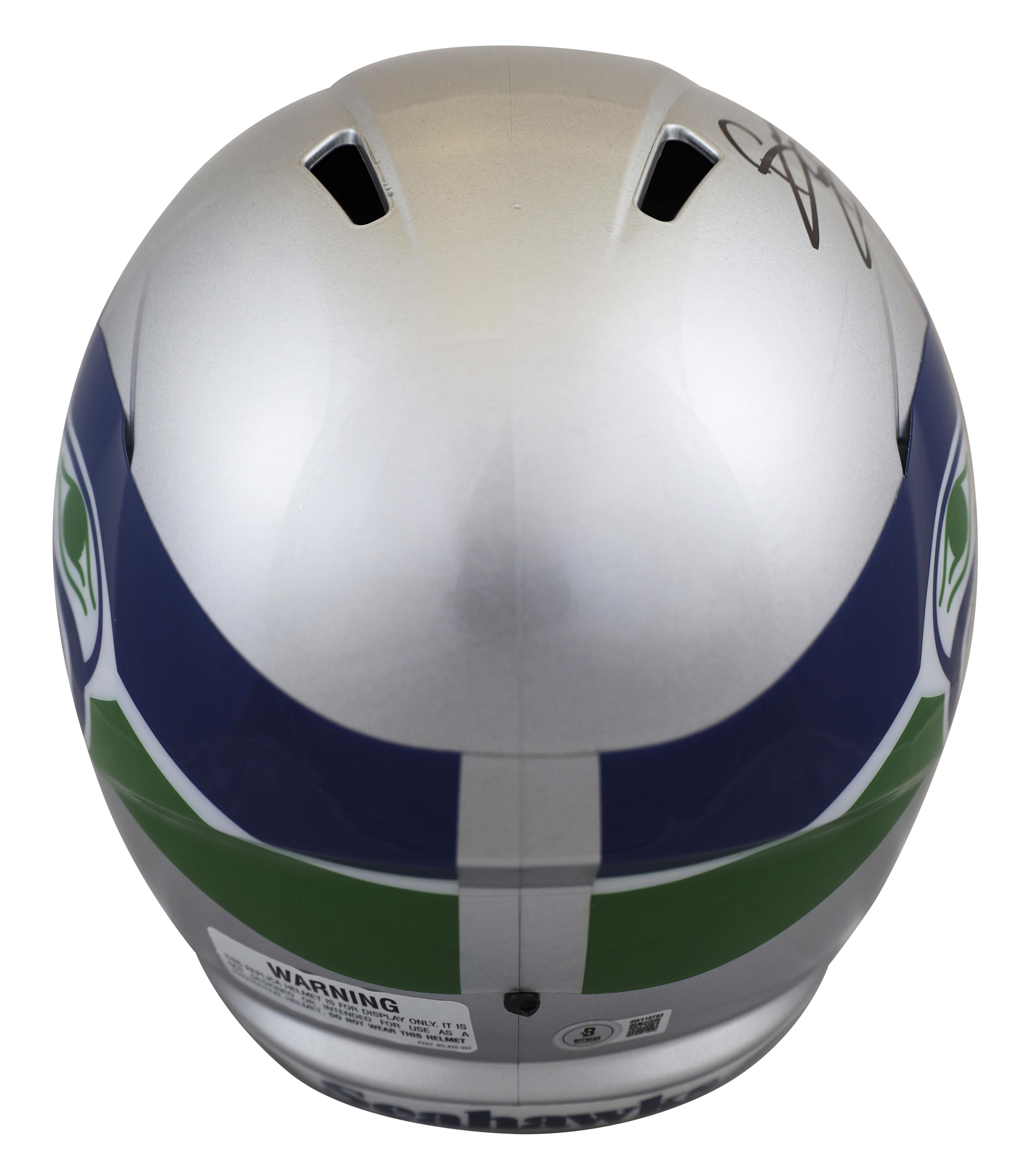 Brian Bosworth Signed Seahawks Full-Size Speed Helmet Inscribed "The Boz" (Beckett) at PristineAuction.com Brian Bosworth Signed Seahawks Full-Size Speed Helmet Inscribed "The Boz" (Beckett) at PristineAuction.com