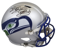 Brian Bosworth Signed Seahawks Full-Size Speed Helmet Inscribed "The Boz" (Beckett) at PristineAuction.com