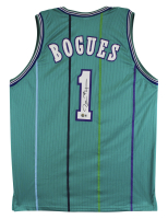Muggsy Bogues Signed Jersey (Beckett) at PristineAuction.com